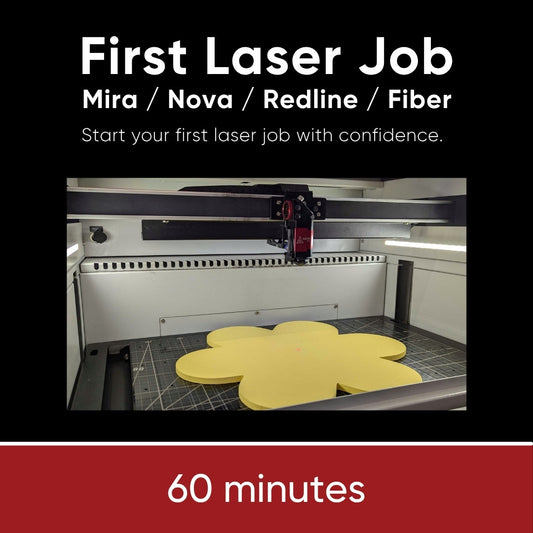 First Laser Job - Helping Hand Session - 60 min