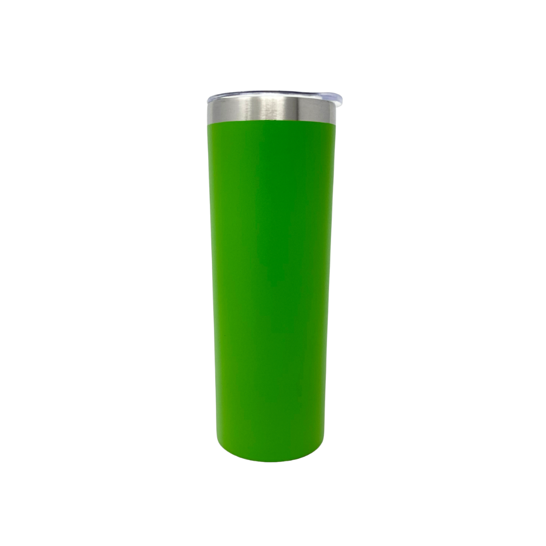 Stainless Steel Tumbler - Skinny 20oz Green