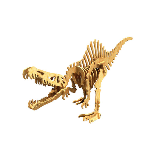 Crouching Spinosaurus (Dinosaurs) - Laser Art File - Laser Art File